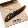 Captain Fawcett Folding Moustache Comb