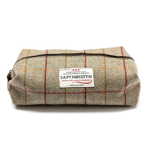 Tweed Wash Bag 