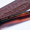 Hair Comb with Leather Case